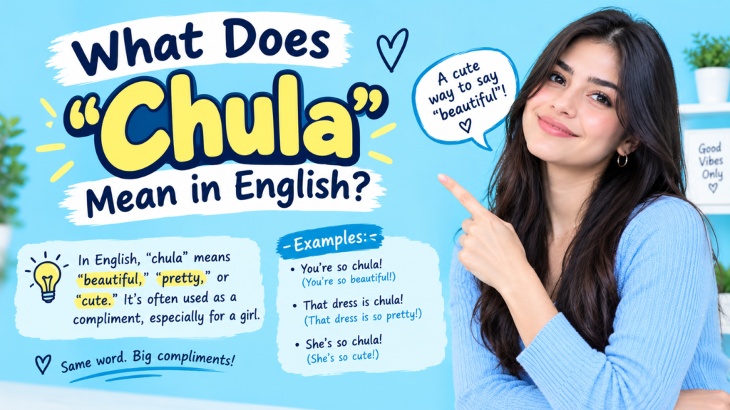 What Does Chula Mean in English
