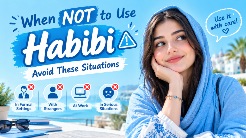 When NOT to Use Habibi