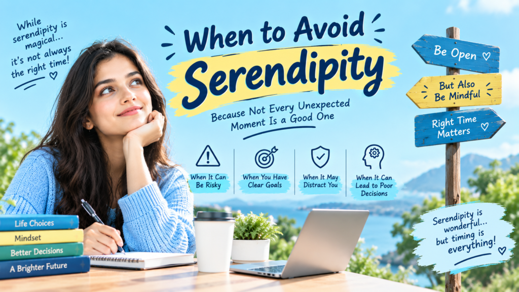 When to Avoid Serendipity