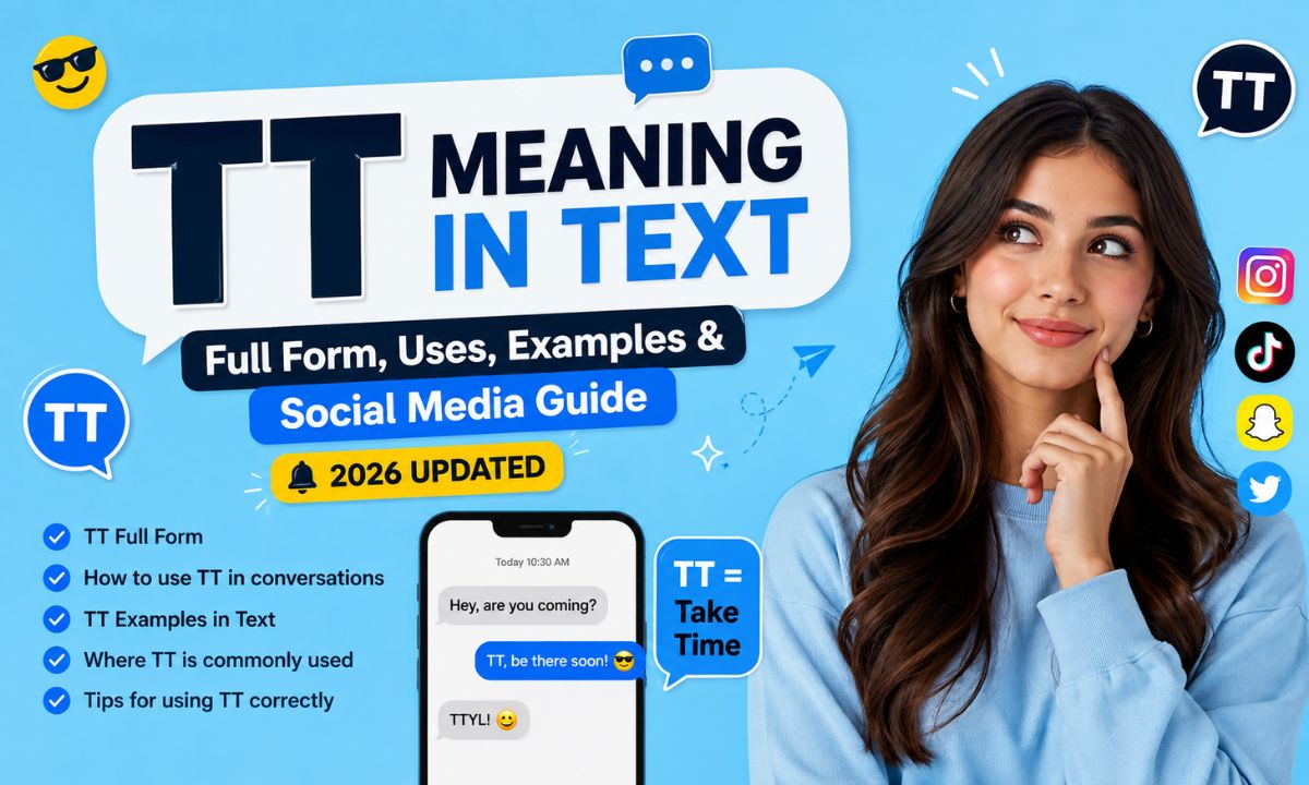 TT Meaning in Text Full Form, Uses, Examples & Social Media Guide (2026 Updated)