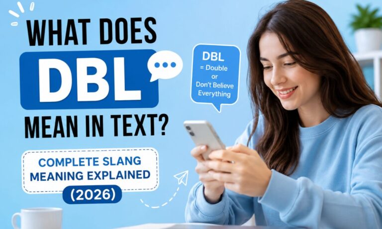What Does DBL Mean in Text Complete Slang Meaning Explained (2026)