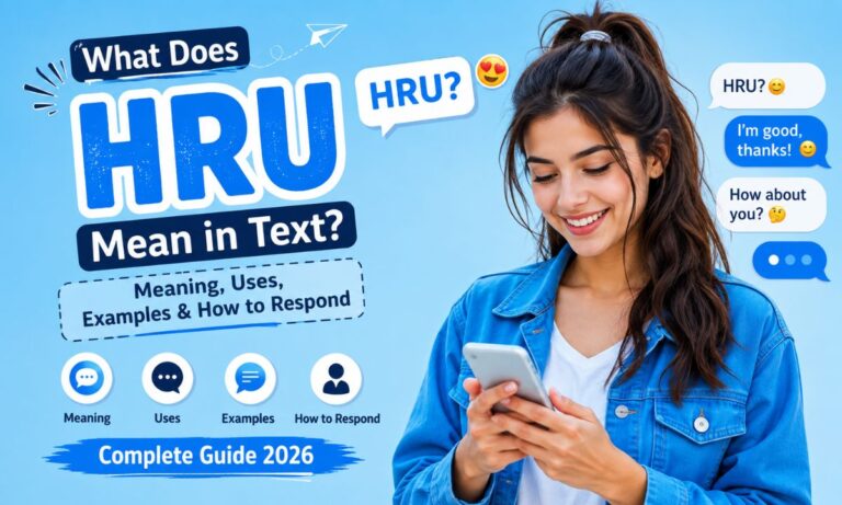 What Does HRU Mean in Text Meaning, Uses, Examples & How to Respond (2026)