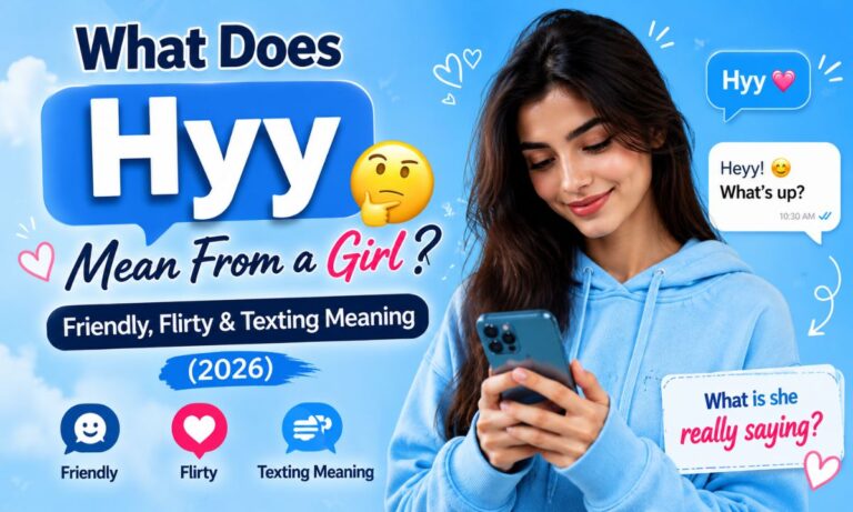 What Does Hyy Mean From a Girl Friendly, Flirty & Texting Meaning (2026)