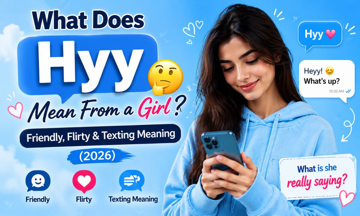 What Does Hyy Mean From a Girl Friendly, Flirty & Texting Meaning (2026)