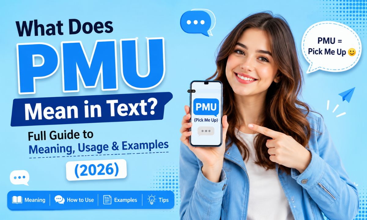 What Does PMU Mean in Text Full Guide to Meaning, Usage & Examples (2026)