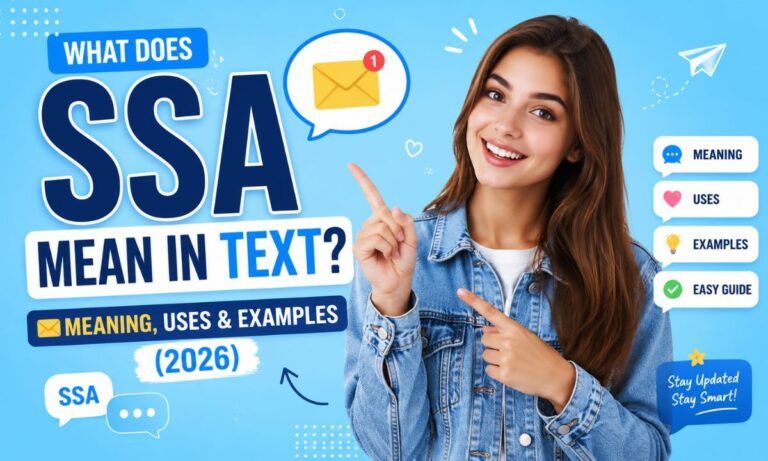 What Does SSA Mean in Text Meaning, Uses & Examples (2026)