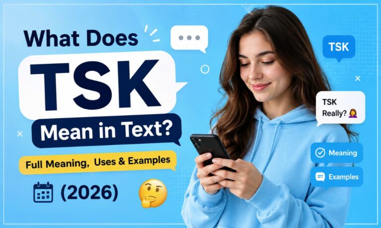 What Does TSK Mean in Text Full Meaning, Uses & Examples (2026)