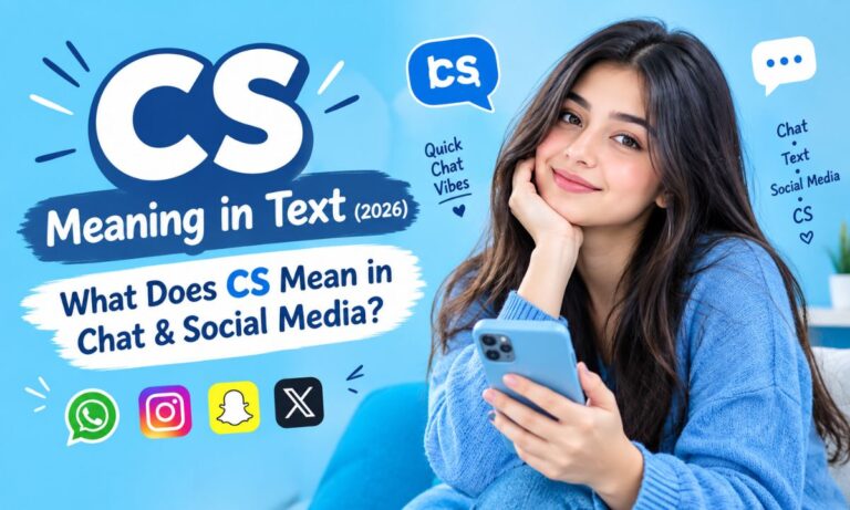 CS Meaning in Text (2026) What Does CS Mean in Chat & Social Media