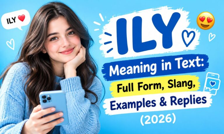 ILY Meaning in Text Full Form, Slang, Examples & Replies (2026)