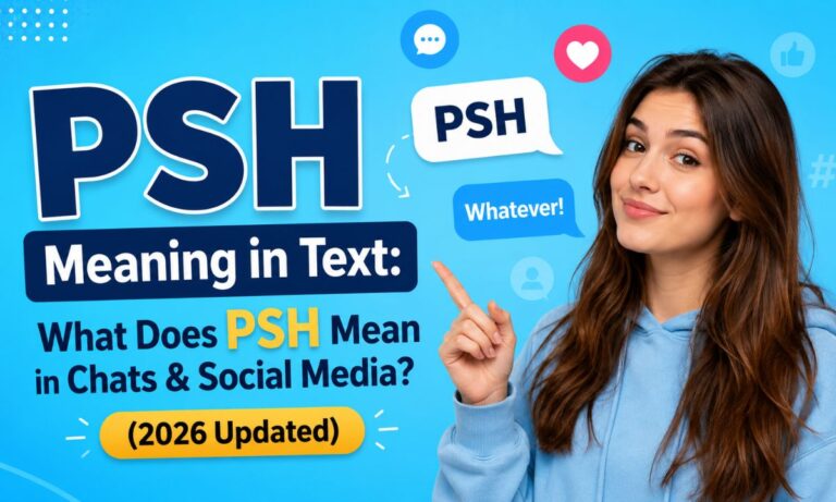 PSH Meaning in Text What Does PSH Mean in Chats & Social Media (2026 Updated)
