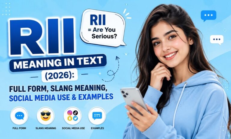RII Meaning in Text (2026) Full Form, Slang Meaning, Social Media Use & Examples