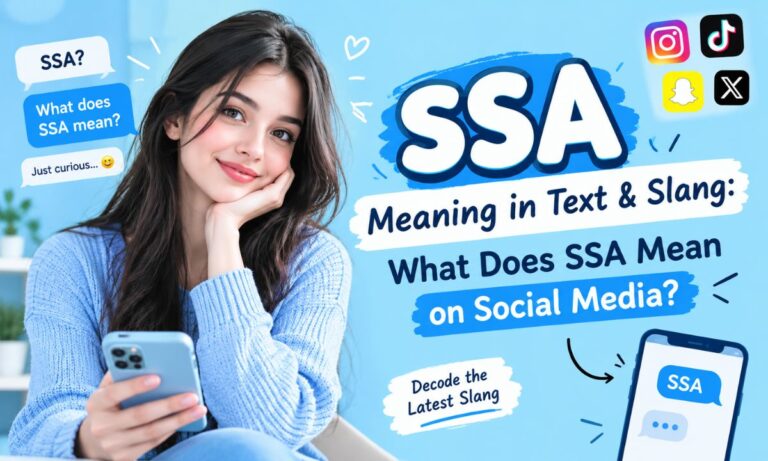 SSA Meaning in Text & Slang What Does SSA Mean on Social Media