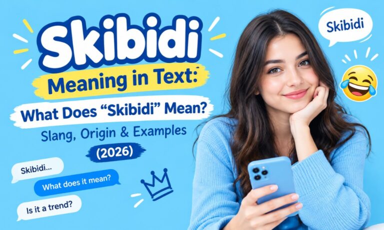 Skibidi Meaning in Text What Does Skibidi Mean Slang, Origin & Examples (2026)