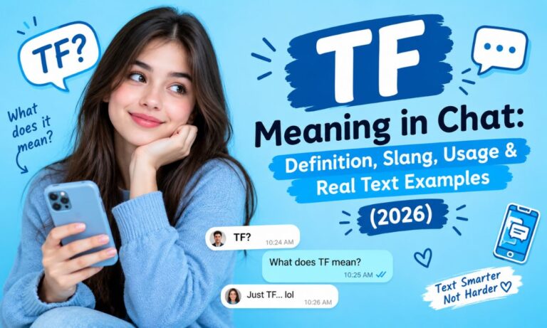 TF Meaning in Chat Definition, Slang, Usage & Real Text Examples (2026)