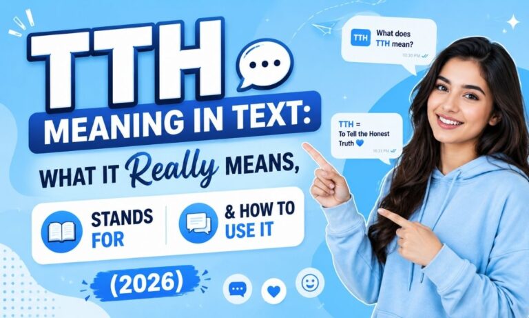 TTH Meaning in Text What It Really Means, Stands For & How to Use It (2026)
