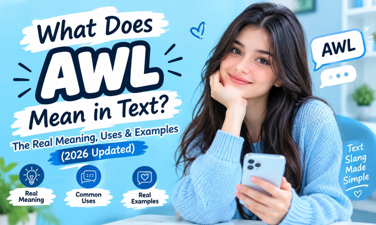 What Does AWL Mean in Text The Real Meaning, Uses & Examples (2026 Updated)