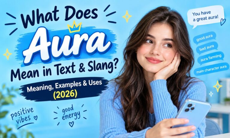What Does Aura Mean in Text & Slang Meaning, Examples & Uses (2026)