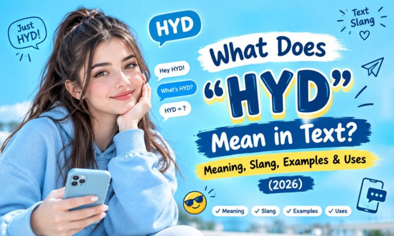 What Does HYD Mean in Text Meaning, Slang, Examples & Uses (2026)