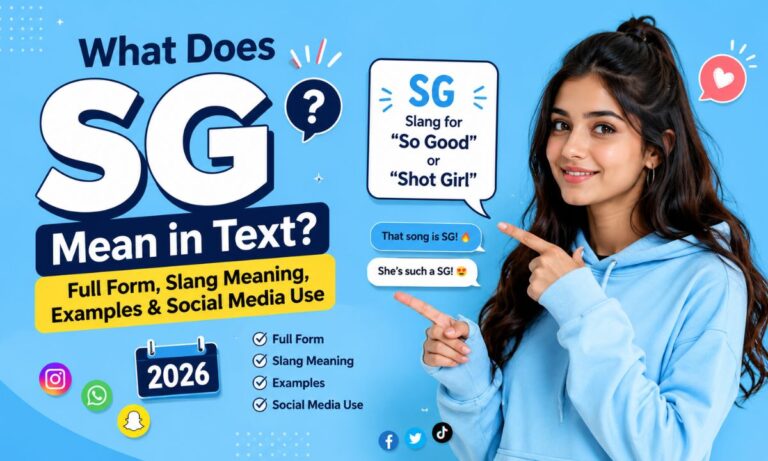 What Does SG Mean in Text Full Form, Slang Meaning, Examples & Social Media Use (2026)