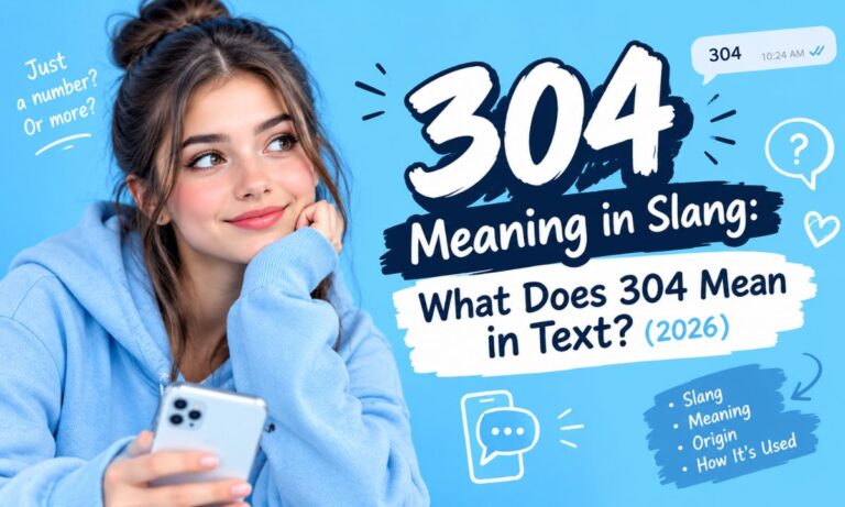 304 Meaning in Slang What Does 304 Mean in Text (2026)