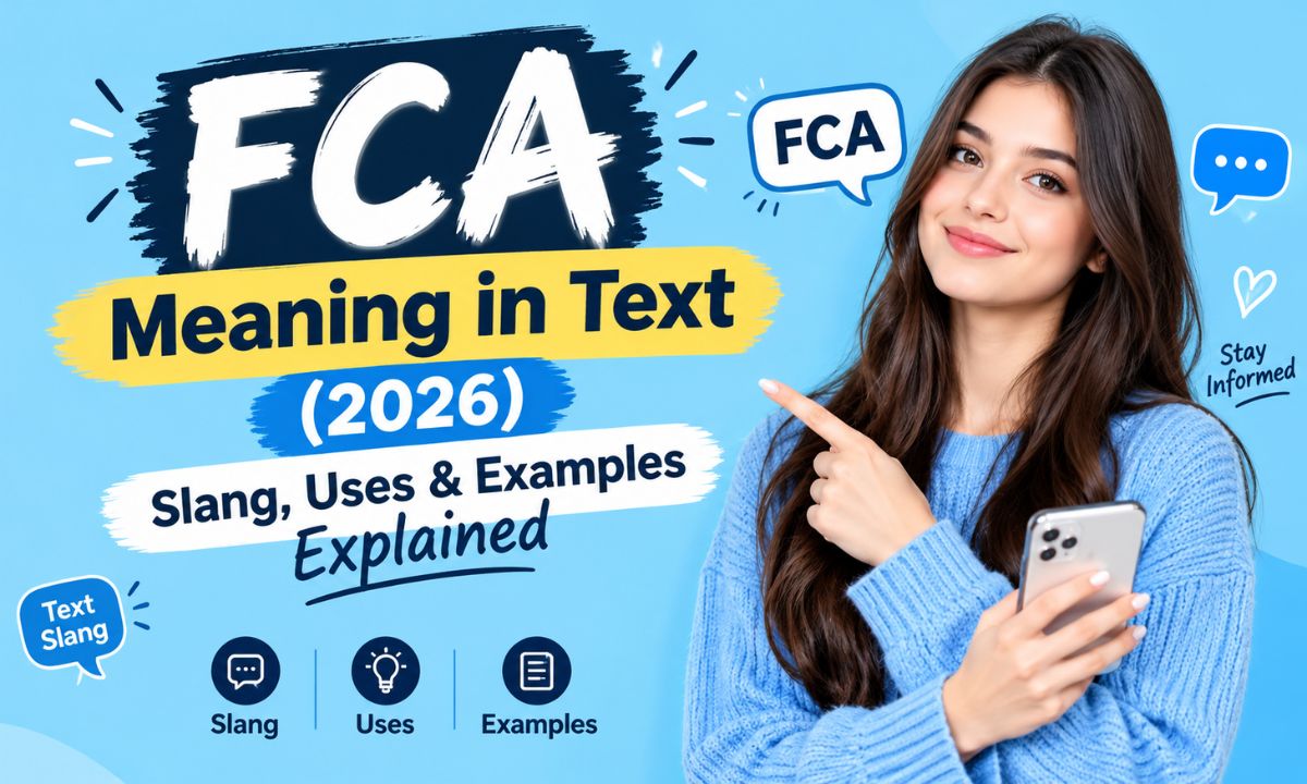 FCA Meaning in Text (2026) Slang, Uses & Examples Explained