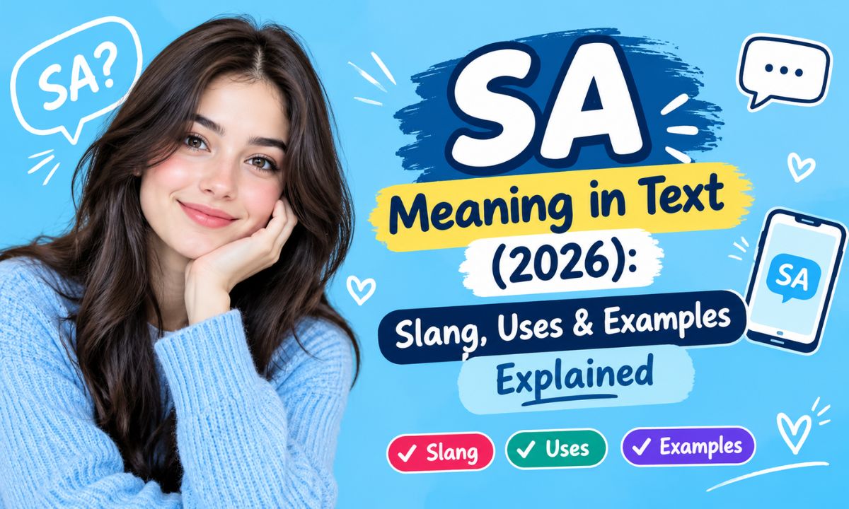 SA Meaning in Text (2026) Slang, Uses & Examples Explained