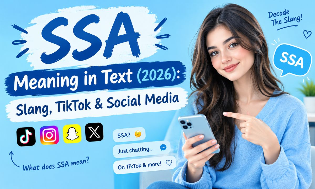 SSA Meaning in Text (2026) Slang, TikTok & Social Media