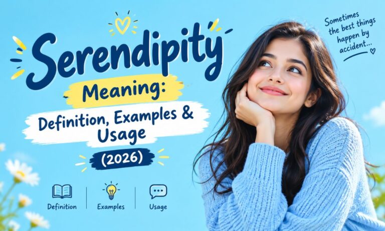 Serendipity Meaning Definition, Examples & Usage (2026)