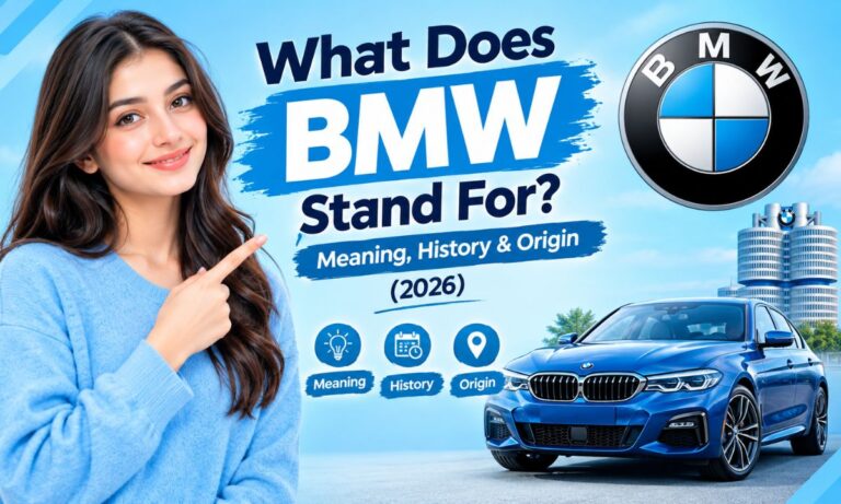 What Does BMW Stand For Meaning, History & Origin (2026)