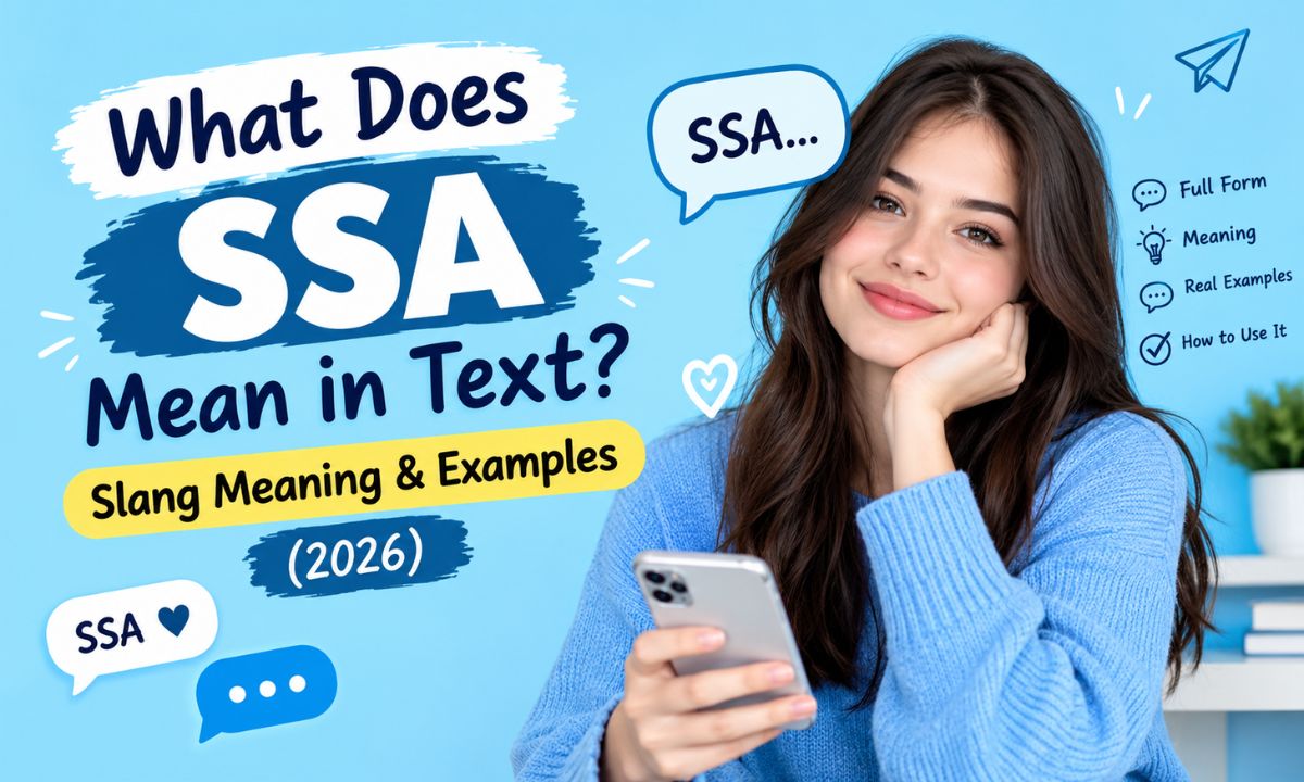 What Does SSA Mean in Text Slang Meaning & Examples (2026)